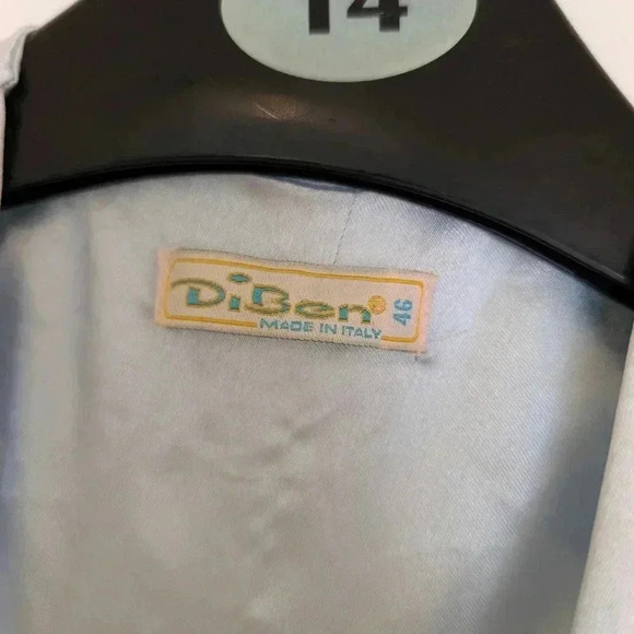 Vintage long silky robe made in  Italy size medium - Picture 6 of 9